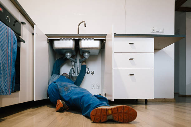 Professional Plumbing technician working in Rock Hill, MO
